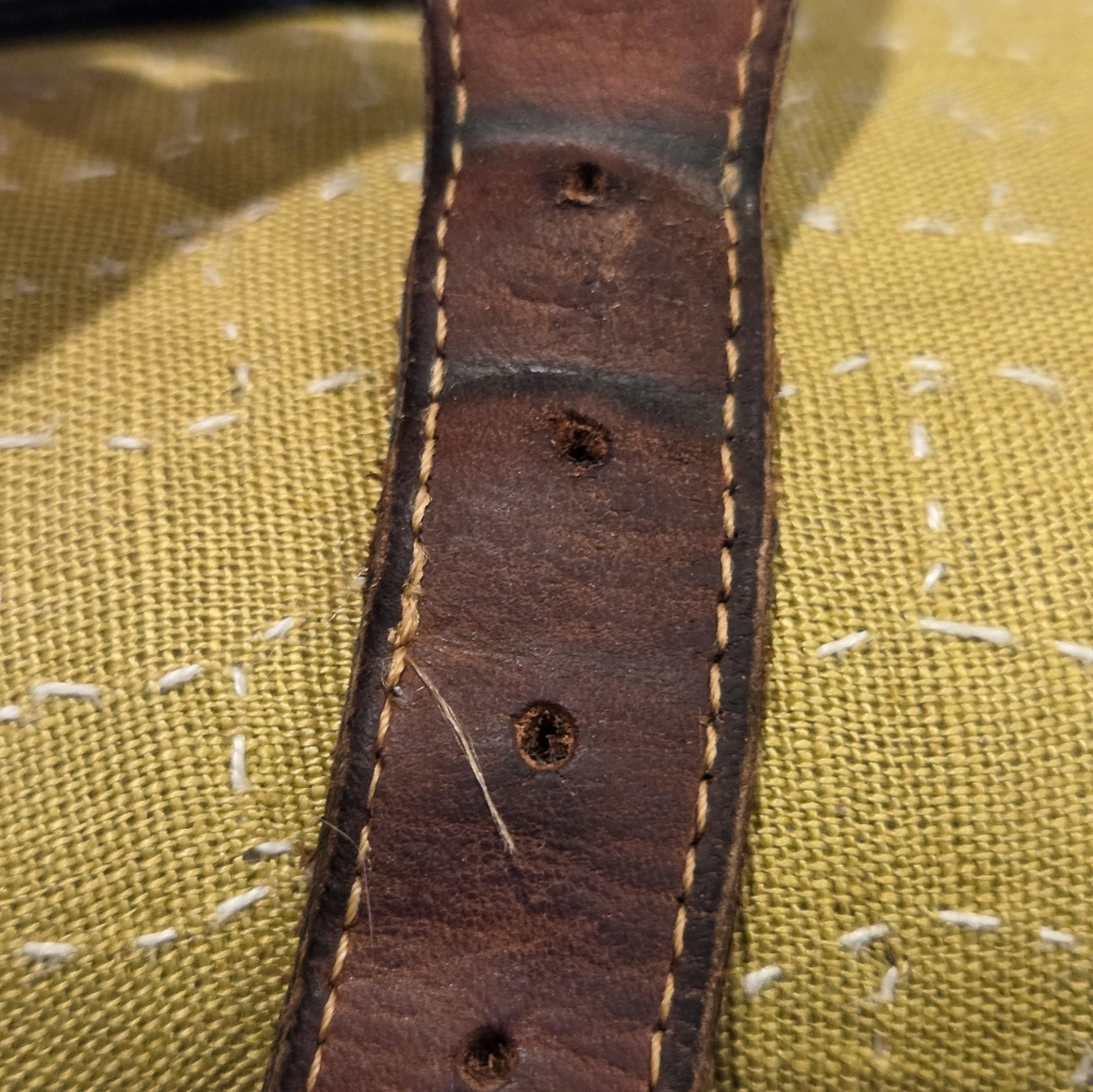 Zep Pro Leather Embroidered Mahi Mahi Bull Dolphin Belt | Size 42 - Picture 8 of 11
